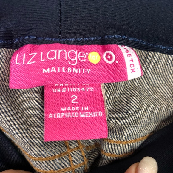 NWT Liz Lange bootcut Maternity Jeans - Picture 5 of 7